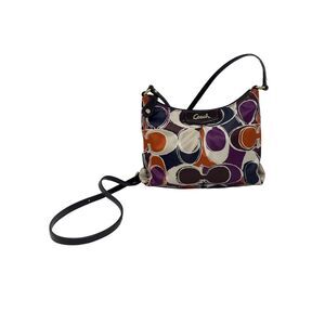 Coach purse Ashley Scarf Print Swingpack Crossbody Signature C Print